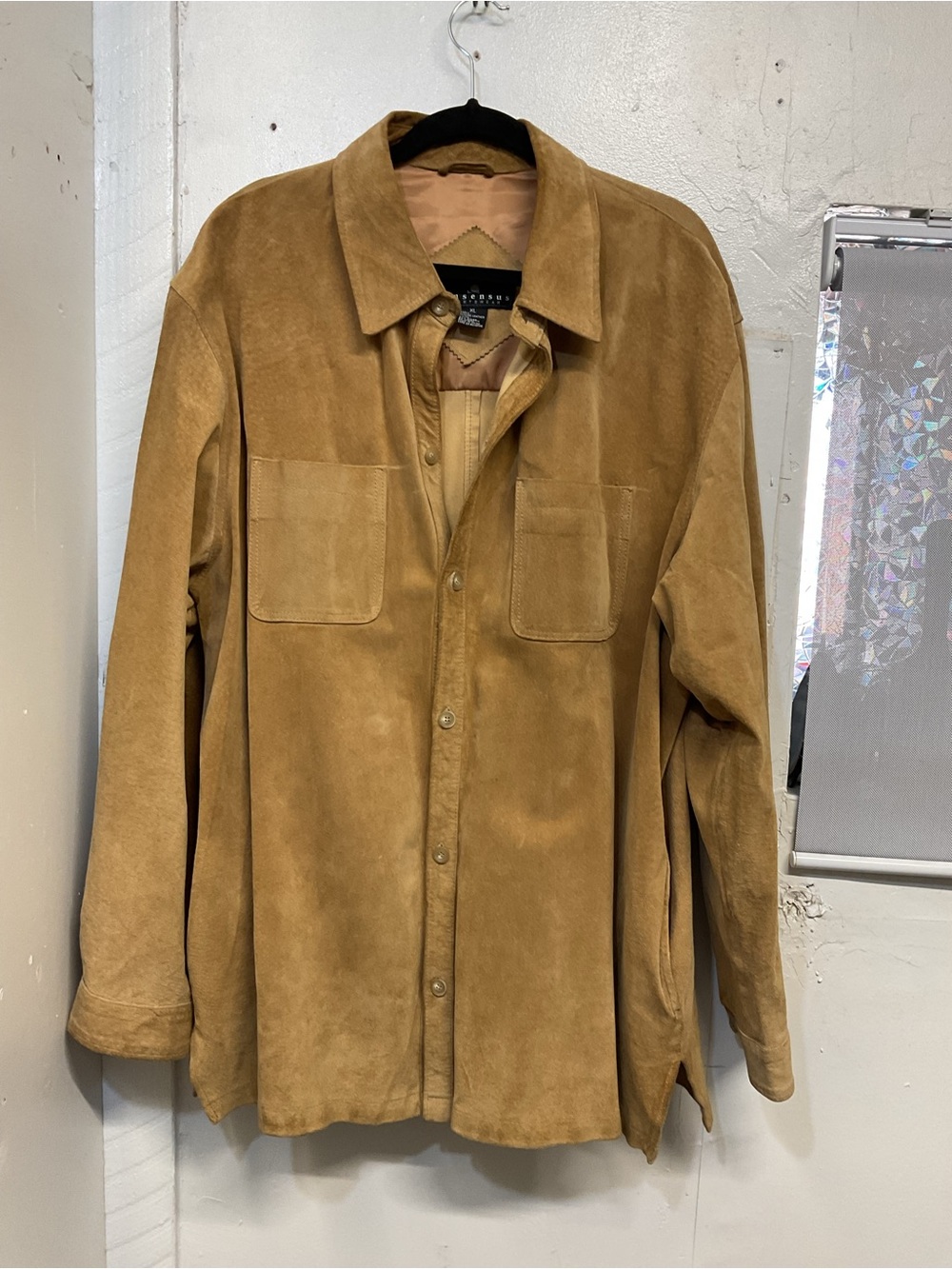 Vintage Suede Jacket Size XL